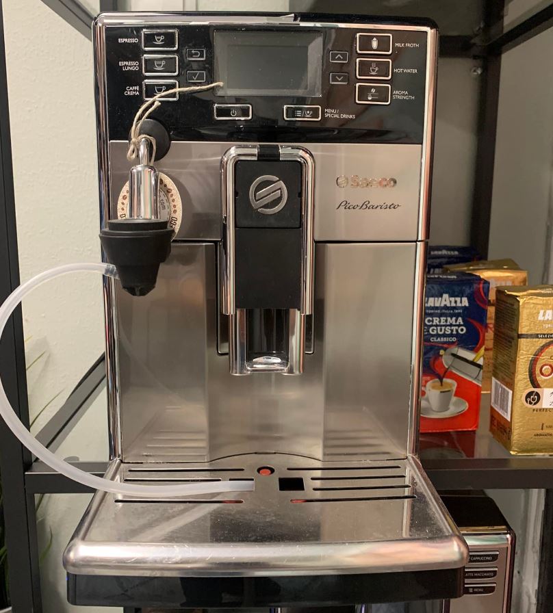 Saeco Picobaristo has a friendly and practical interface