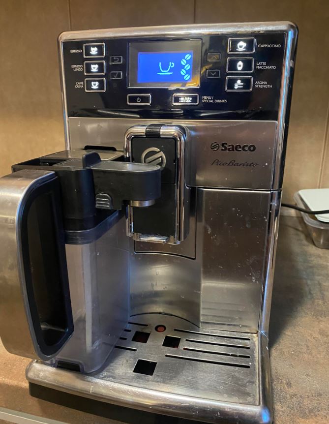 Saeco Picobaristo takes about 1 minute to heat up