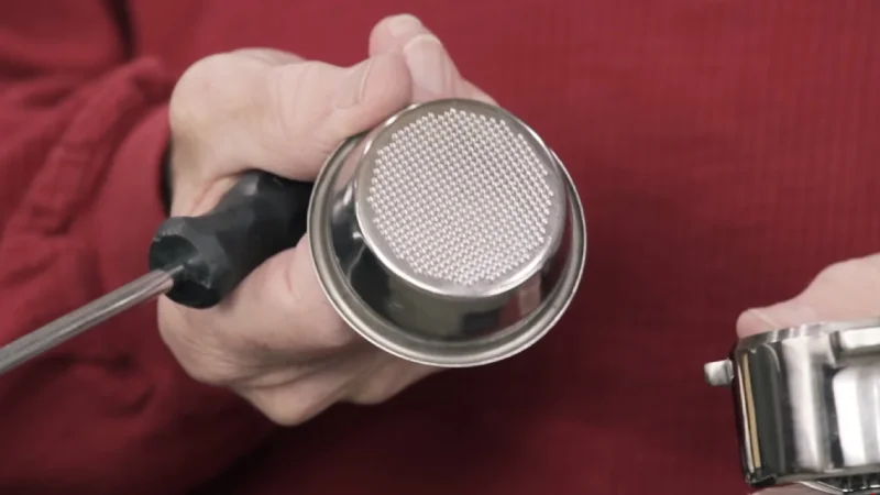 Breville Bambino Pro's non-pressurized basket