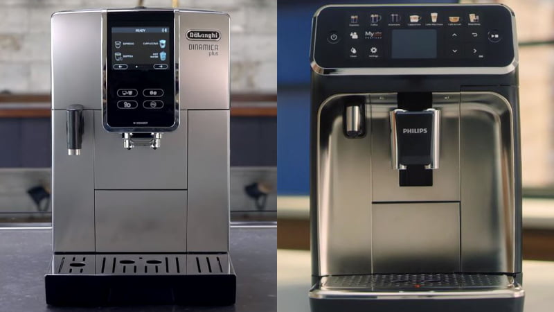 delonghi dinamica plus vs philips lattego 5400: which one suits you best?