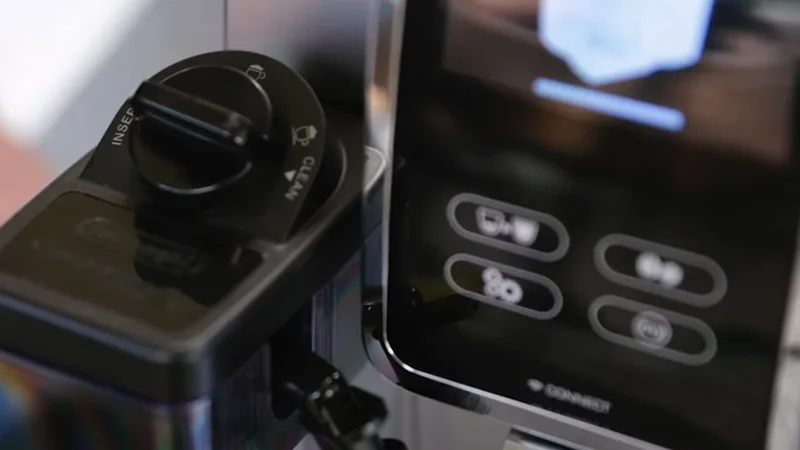 manual milk froth dial