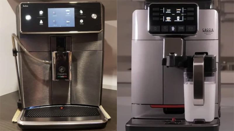 Saeco Xelsis vs Gaggia Cadorna Prestige: Top Differences Between 2 Mid-range Machines