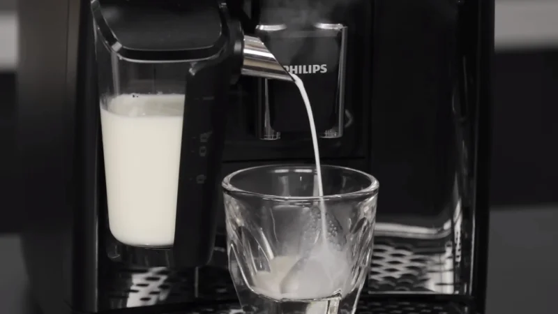 The LatteGo system of Philips 3200 LatteGo